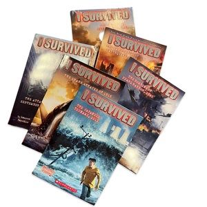 BUNDLE OF SIX PAPERBACK “I SURVIVED” BOOKS BY LAURA TARSHIS - NWOT